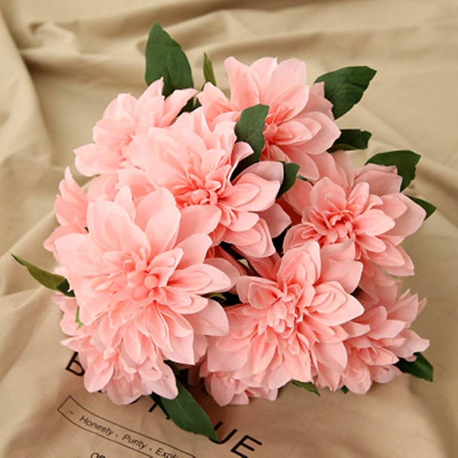 Dahlias (artificial)