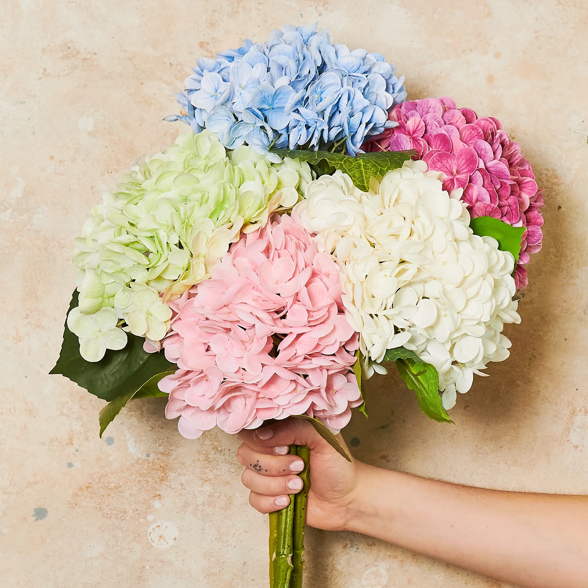 Hydrangeas (artificial)
