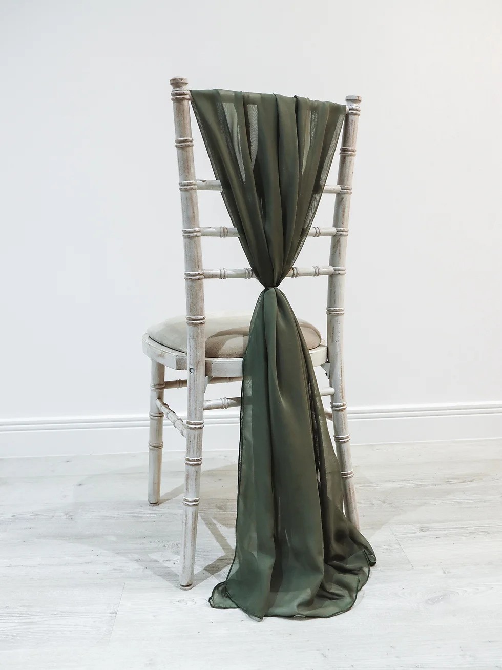 Chair Bow  Spanish Moss