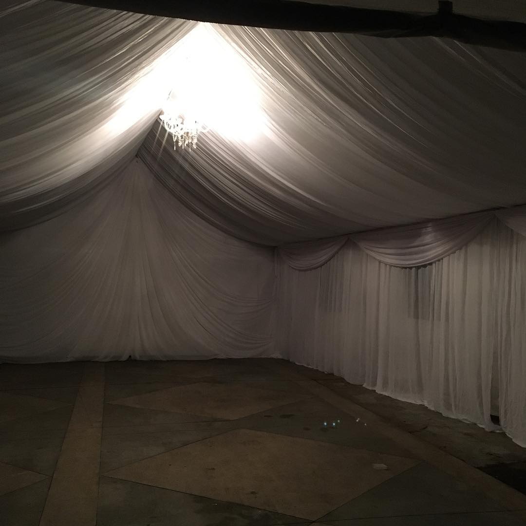 Canopy 20x30 with Drapping Canopy 20x30 with Drapping