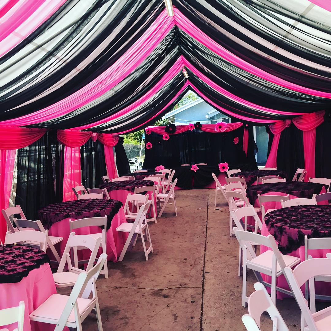 Canopy 20x40 with Drapping Canopy 20x40 with Drapping