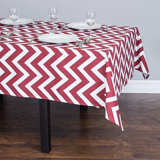 Runners Chevron Rosewood & White Runners Chevron Rosewood & White