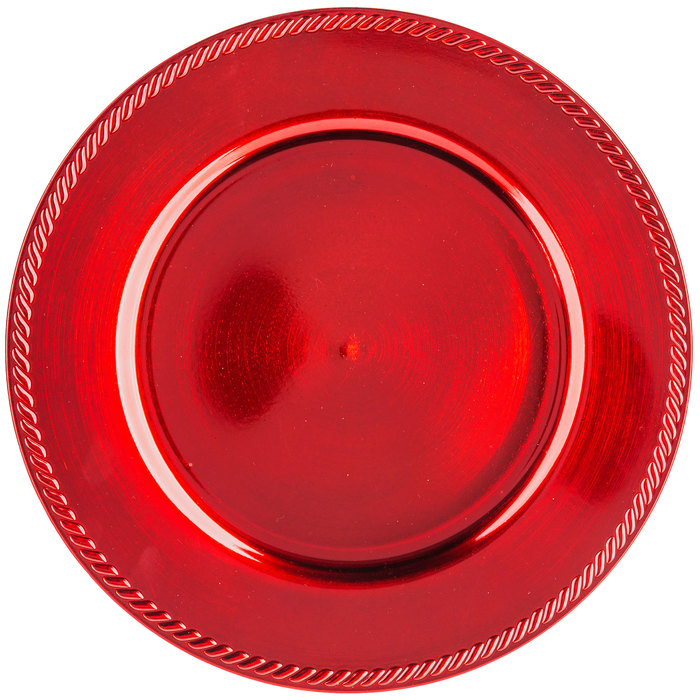 Charger Plate Red maoname