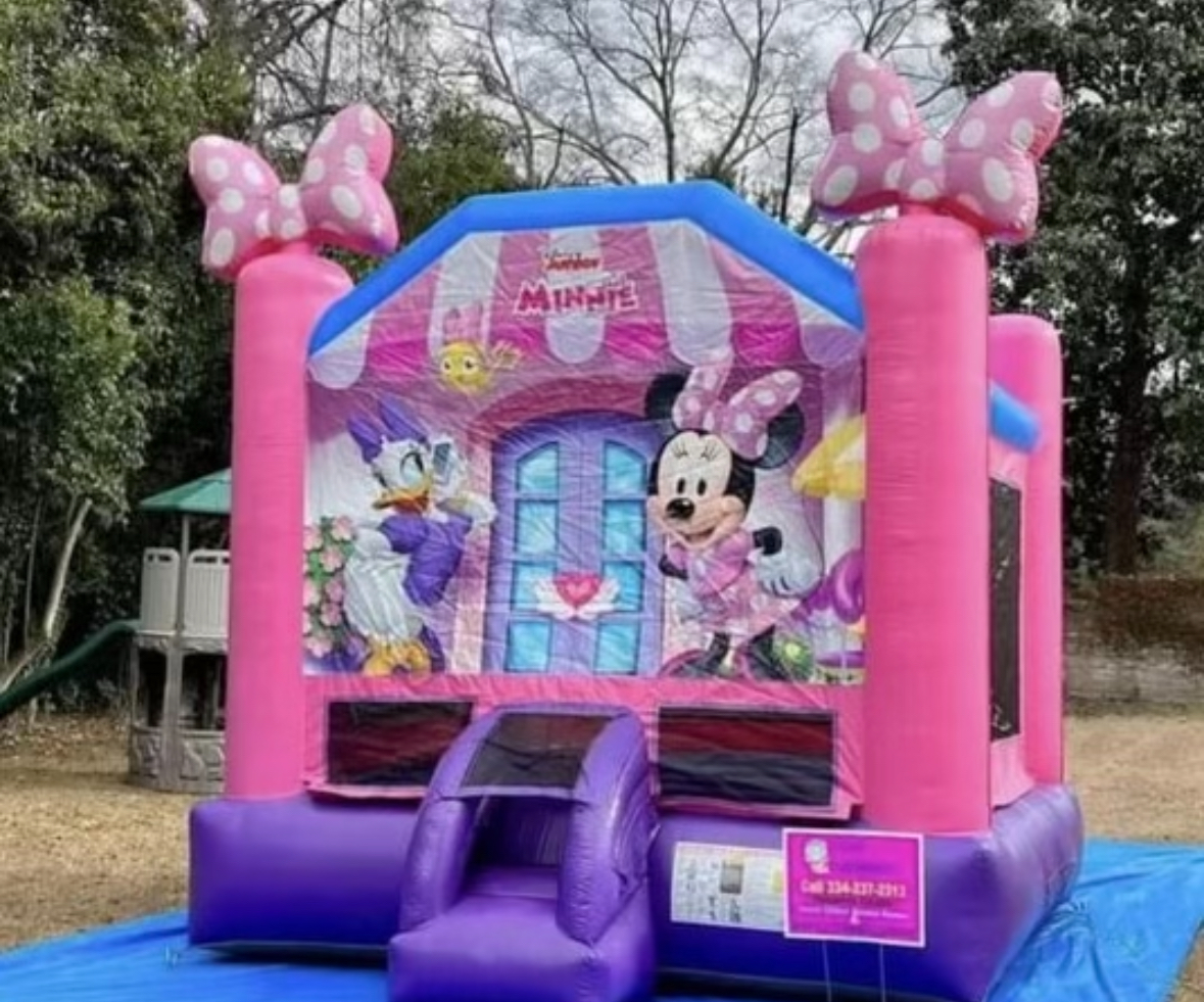 Minnie Mouse Bouncehouse 15x15