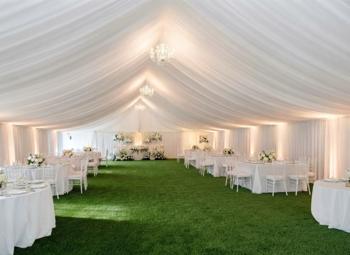 Canopy 40x70 with Drapping