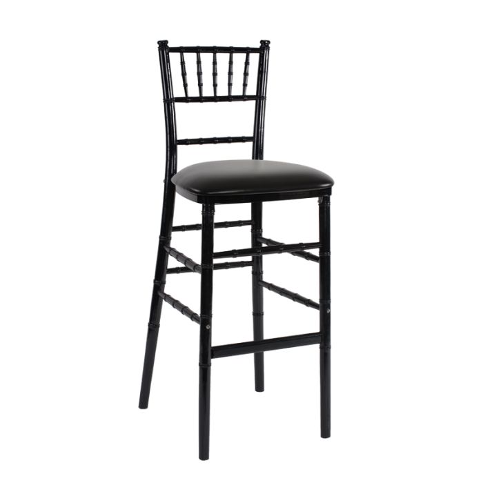 Black Resin Chiavari Stool Bars Stool