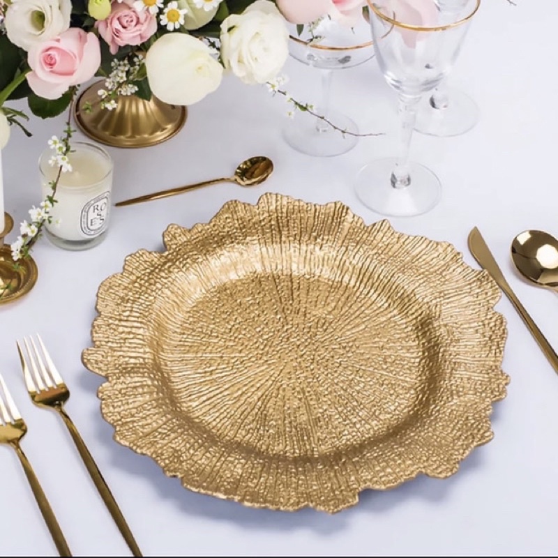 Charger Plate Gold