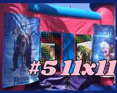 Bouncehouse multicolor #5 11x11