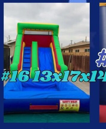 Waterslide green #16 13x17x14