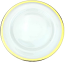 Charger Plate Gold Rim Glass Charger Plate Gold Rim Glass