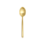 Teaspoon - Lissome brushed Collection Gold Teaspoon - Lissome brushed Collection Gold