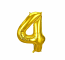 Gold Foil Balloon #4 16in Gold Foil Balloon #4 16in