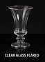 84. Clear Glass Flared: