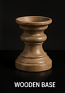 91. Wooden Base: