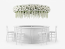 Bar Table Full Circle LED – 360° Round Bar with Floral Bar Table Full Circle LED – 360° Round Bar with Floral