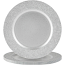 Charger Plate Silver metalic