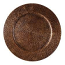 Charger Plate Brown faux Charger Plate Brown faux
