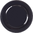 Black Charger Plate maoname Black Charger Plate maoname