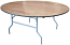 72" Wood Round Banquet Table