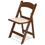 Brown Resin Chairs 