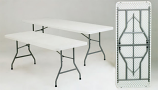 6ft White Folding Table 6ft White Folding Table