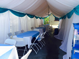 Canopy 15x70 with Drapping