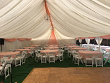 Canopy 30x70 with Drapping