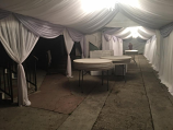 Canopy 15x80 with Drapping
