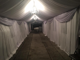Canopy 10x100 with Drapping