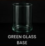 35. Green Glass Base: