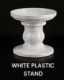 59. White Plastic Stand 59. White Plastic Stand