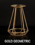 67. Gold Geometric: 67. Gold Geometric: