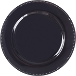 Black Charger Plate maoname