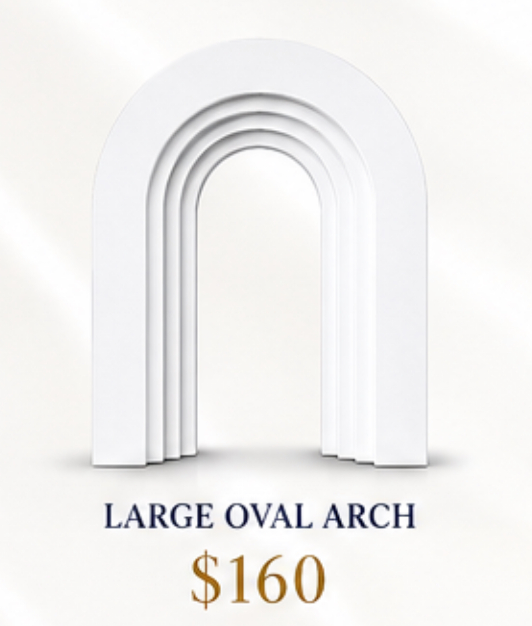Large Oval Arch Backdrop