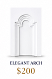 Elegant Arch Backdrop