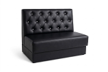 Armless Sofa lounge furniture  (Black)