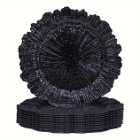 Black Charger Plate