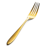 Dinner Fork Gold