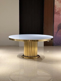 Luxury crystal display round table Luxury crystal display round table